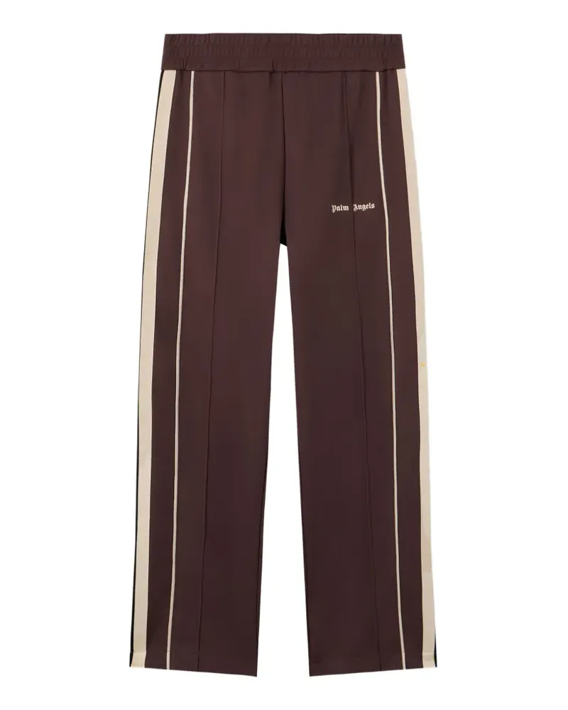 Palm Angels Jogginghose mit Logo-Streifen - Braun Braun