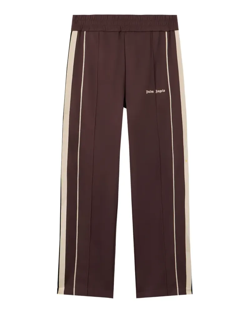 Palm Angels Jogginghose mit Logo-Streifen - Braun Braun