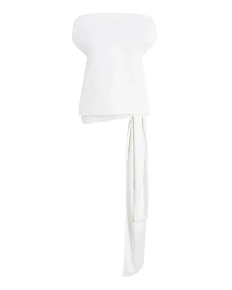 Proenza Schouler Zafira top in mercerized cotton jersey - Weiß Weiß