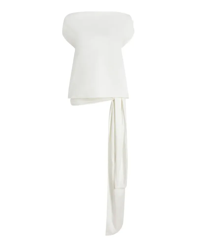 Proenza Schouler Zafira top in mercerized cotton jersey - Weiß Weiß