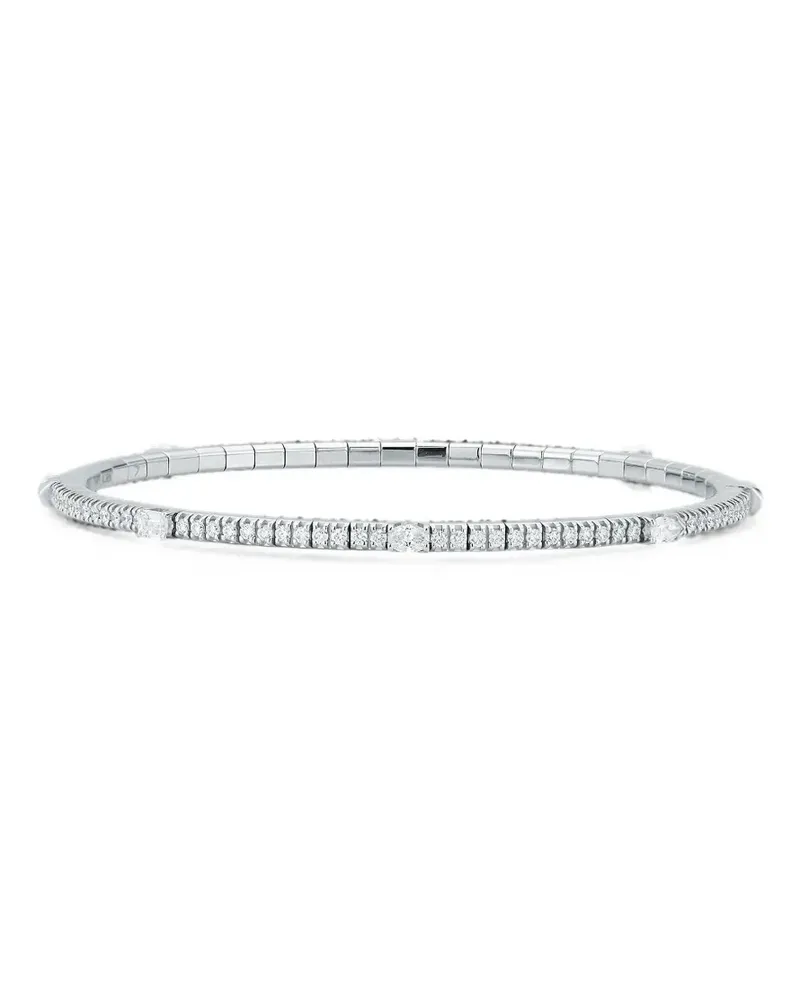 Roberto Demeglio diamond tennis bracelet - Silber Silber