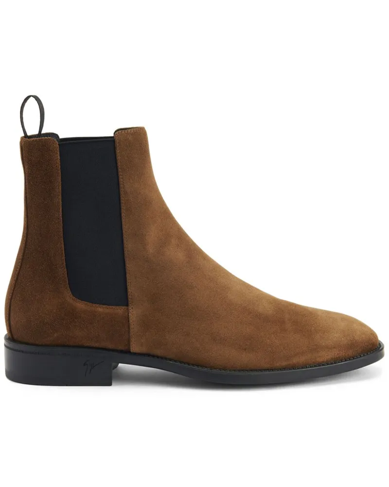 Giuseppe Zanotti Ryim Stiefel mit mandelförmiger Kappe - Braun Braun