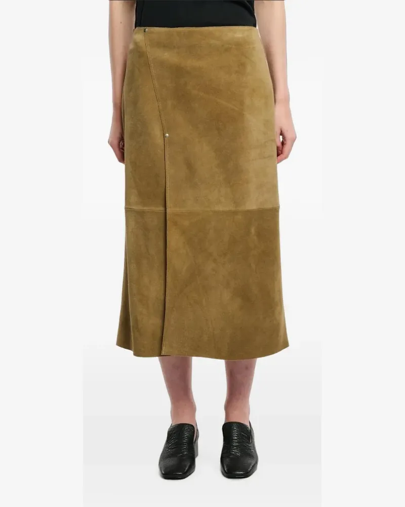 Studio Nicholson Rock mit asymmetrischem Saum - Nude Nude