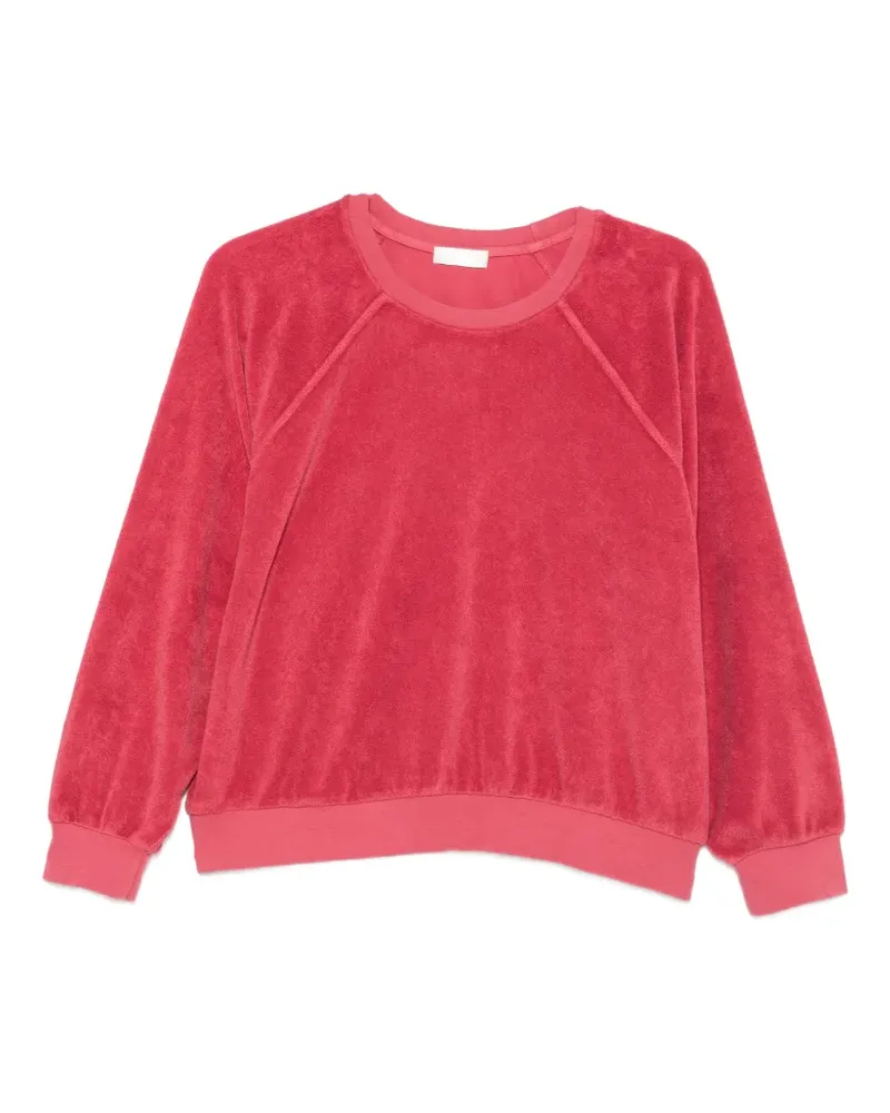 Suzie Kondi terry-effect sweatshirt - Rosa Rosa