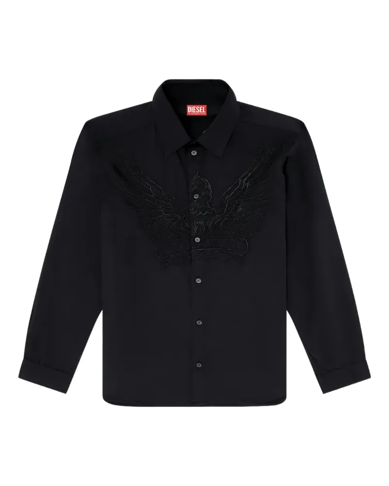 Diesel long sleeve shirt - Schwarz Schwarz