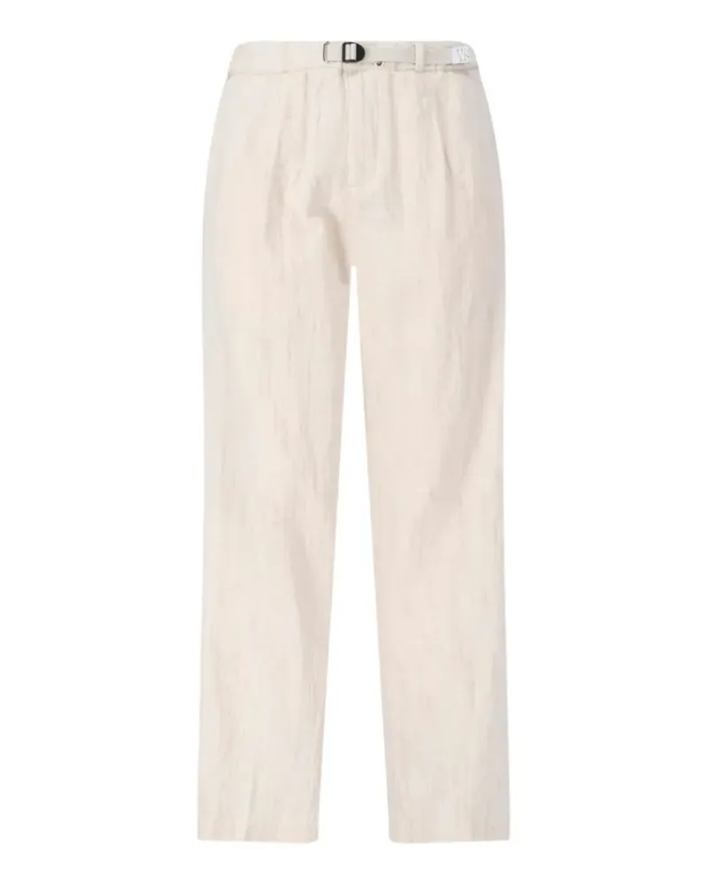 PLAN C belt trousers - Nude Nude
