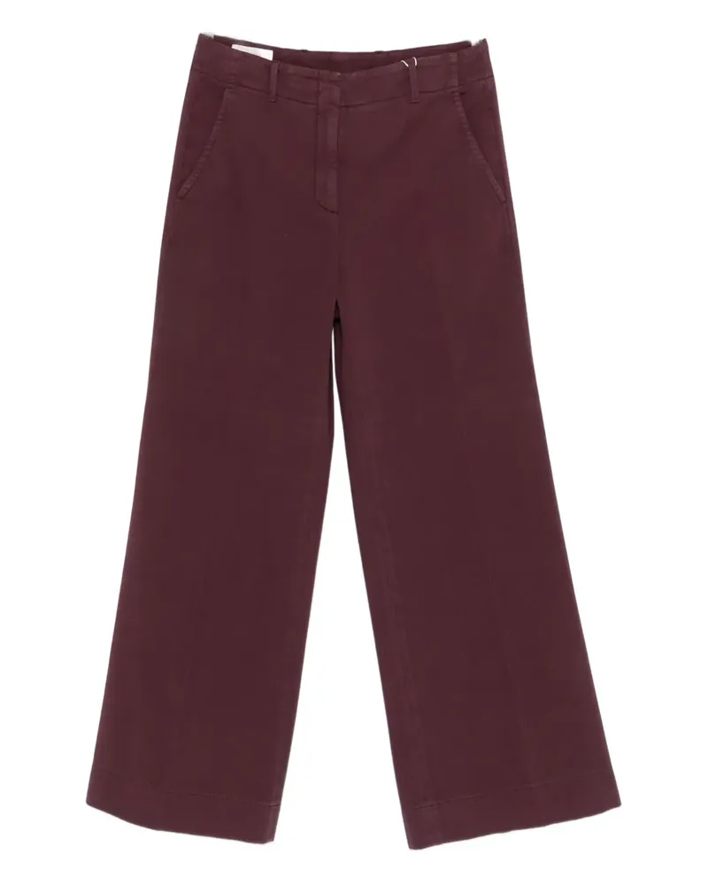 Incotex wide-leg trousers - Rot Rot