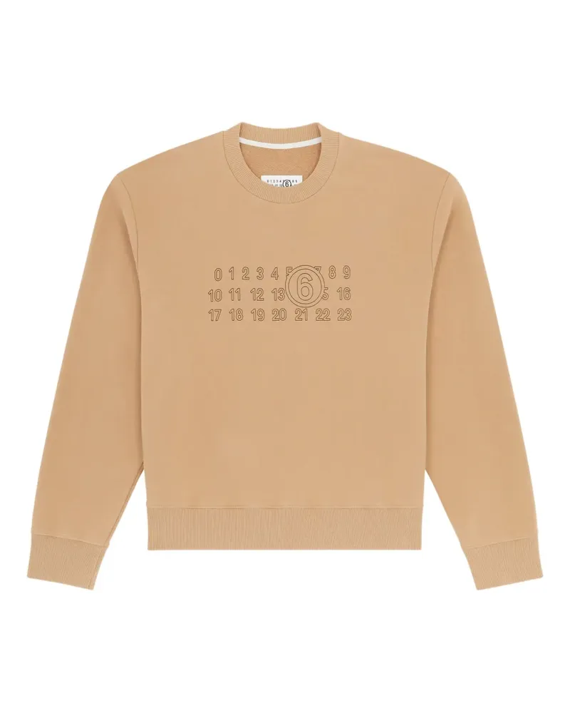 Maison Margiela Klassisches Sweatshirt - Nude Nude