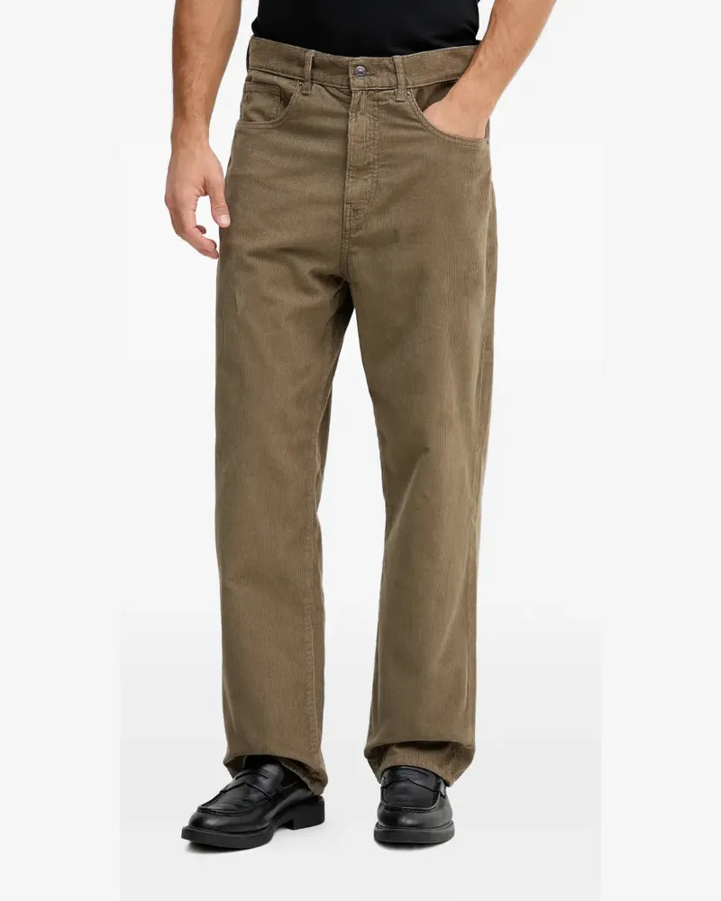 Armani Exchange Hose aus Cord - Braun Braun