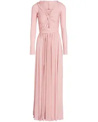 Giambattista Valli Jersey-Maxikleid mit verdrehter Front Rosa