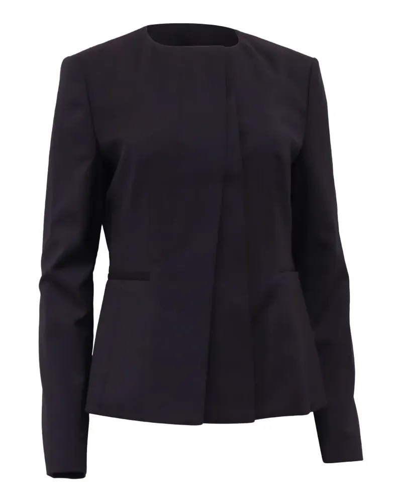 HUGO BOSS Jadela asymmetrical blazer - Schwarz Schwarz