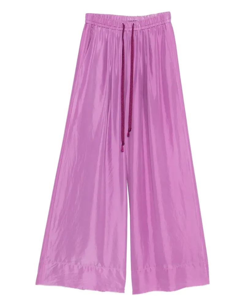 forte_forte Hose mit Kordelzug - Violett Violett