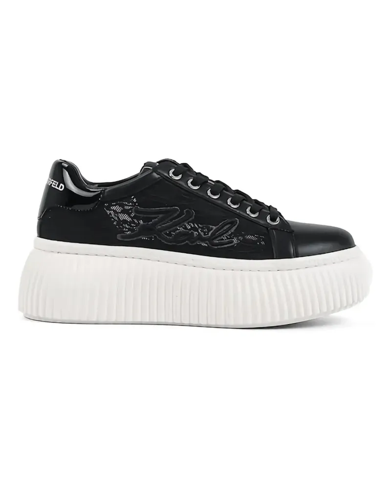 Karl Lagerfeld platform sneakers - Schwarz Schwarz