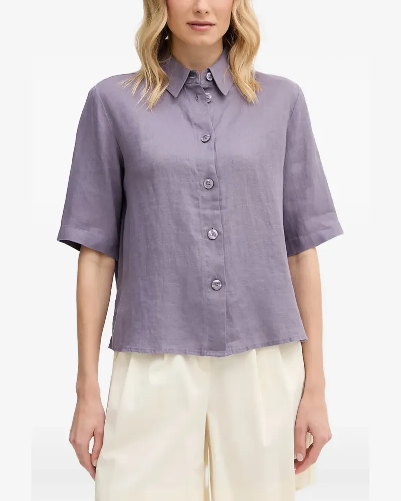 Benetton short-sleeve shirt - Violett Violett