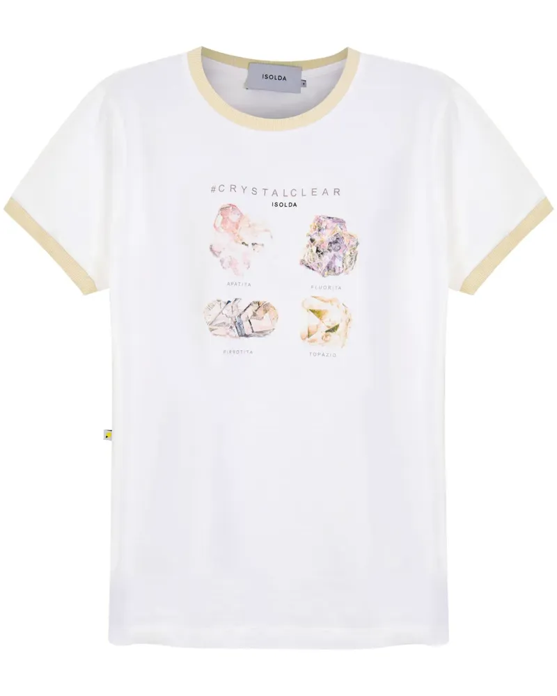 ISOLDA Crystal Clear T-Shirt - Weiß Weiß