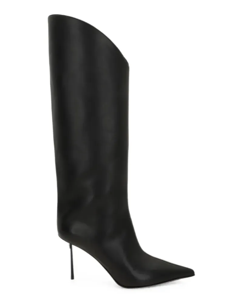 Le Silla pointed-toe stiletto boots - Schwarz Schwarz