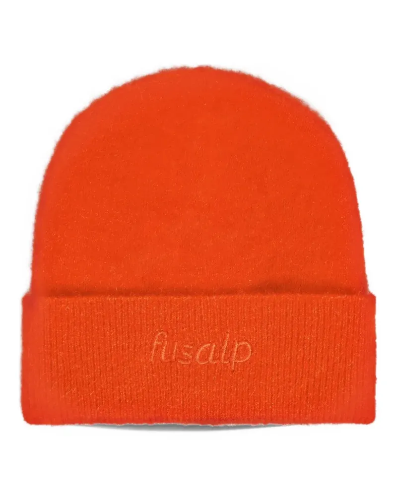 FUSALP Miri beanie in wool red - Rot Rot