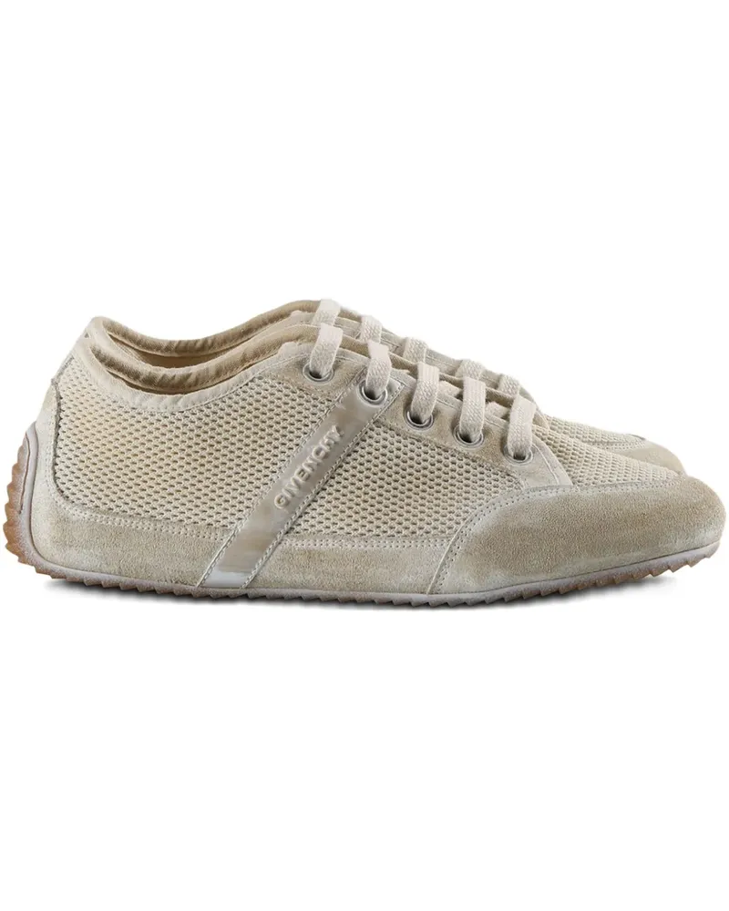 Givenchy mesh-panelled sneakers - Nude Nude
