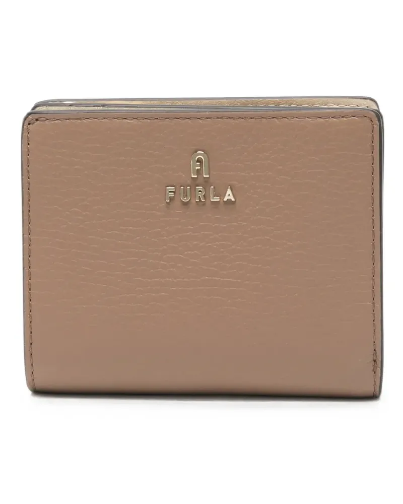 Furla Portemonnaie aus gekörntem Leder - Nude Nude
