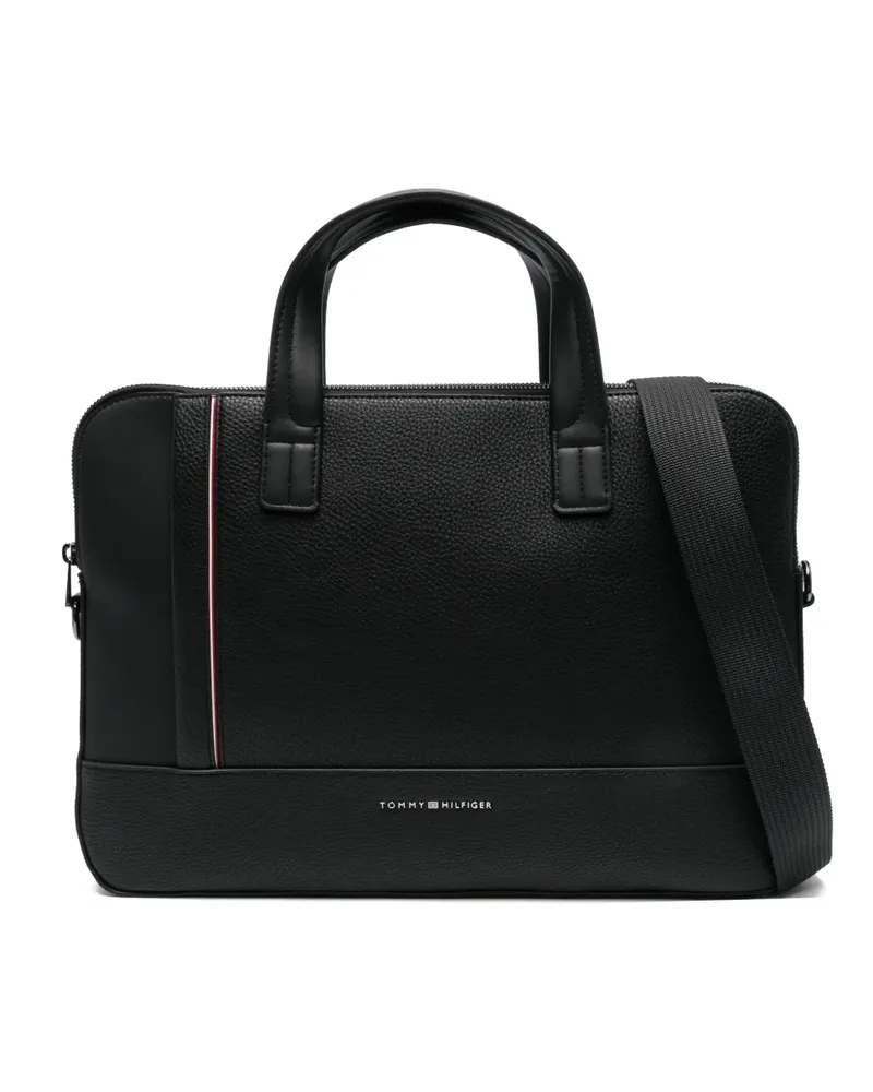 Tommy Hilfiger Central Slim Computertasche - Schwarz Schwarz