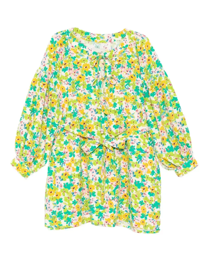 Bambah Fiona Selva Minikleid - Grün Grün