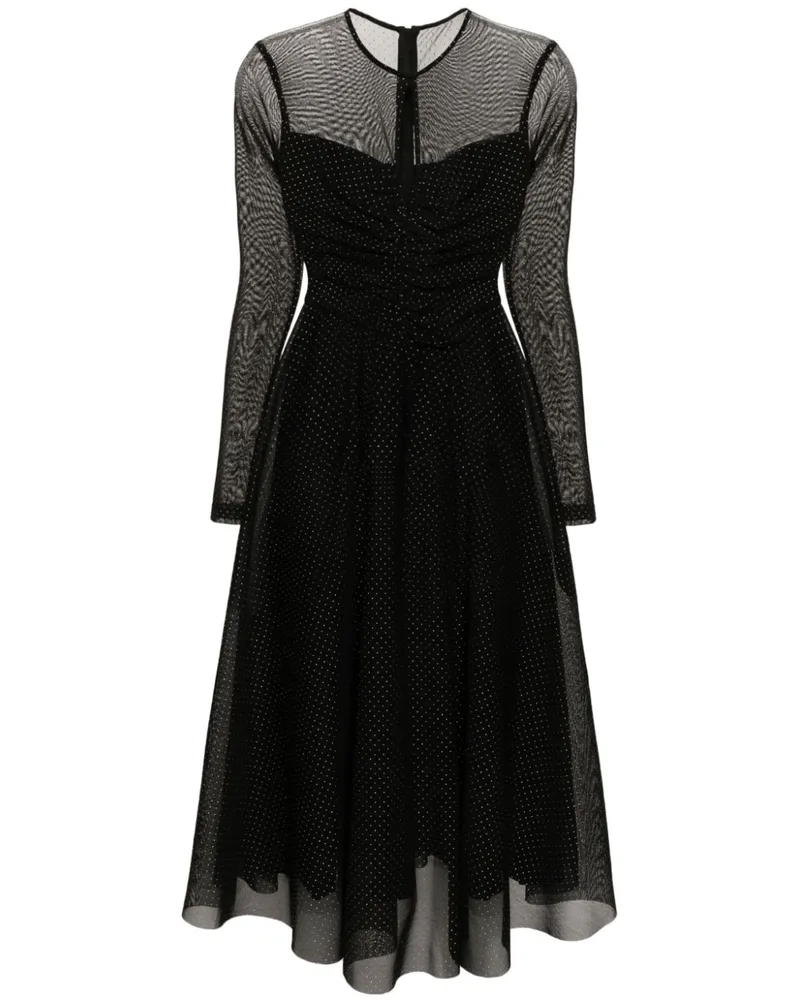 NISSA Ausgestelltes Kleid - Schwarz Schwarz