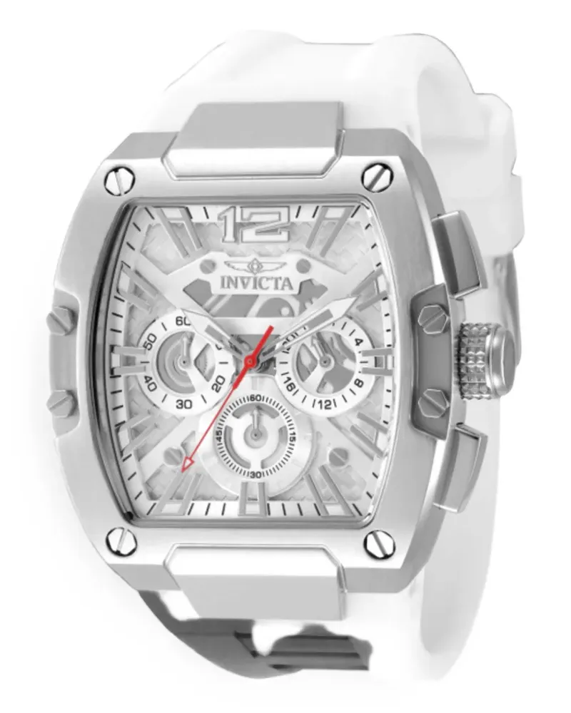 Invicta Racing 43mm watch - Weiß Weiß