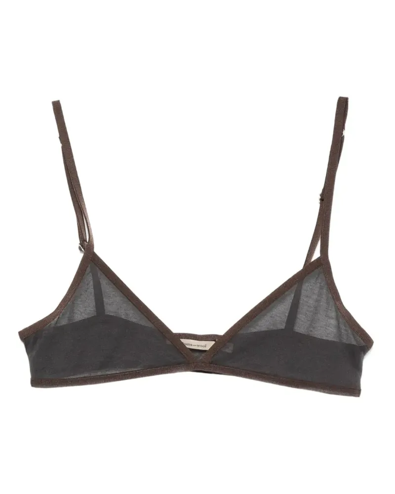 Paloma Wool Esco triangle-cup adjustable-strap top - Schwarz Schwarz