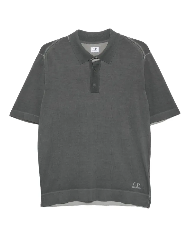 C.P. Company buttoned polo shirt - Grau Grau