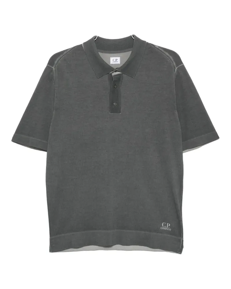C.P. Company buttoned polo shirt - Grau Grau