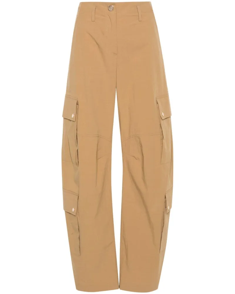 Maje cargo trousers Nude