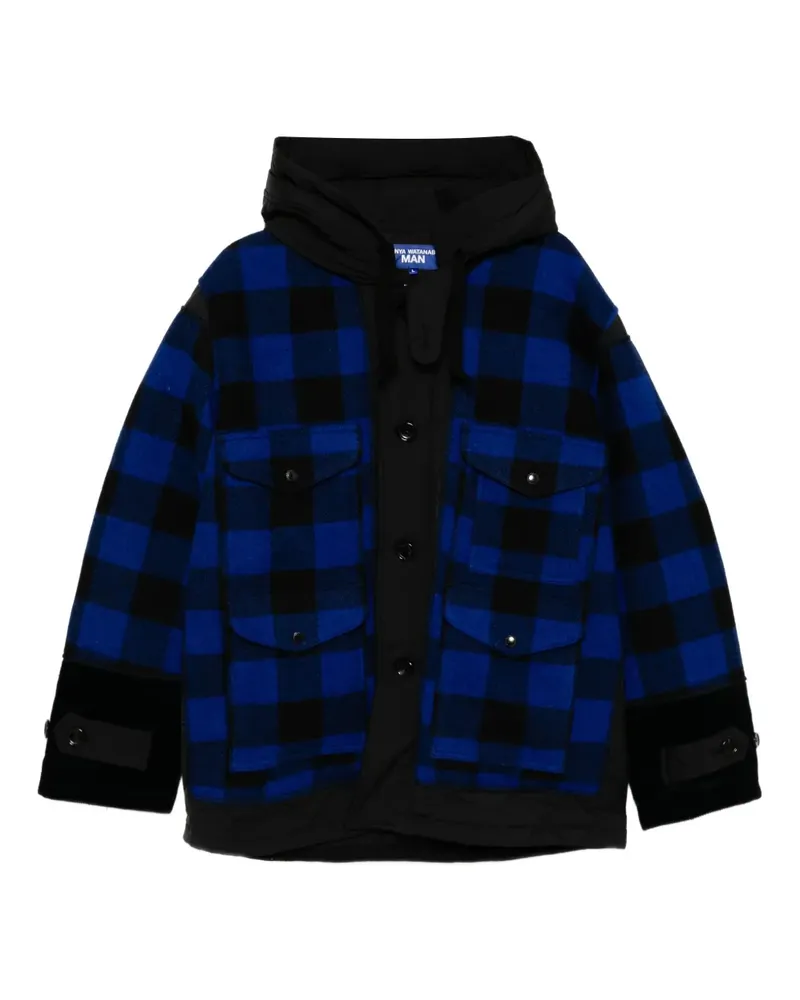 Junya Watanabe x Filson karierte Steppjacke - Schwarz Schwarz