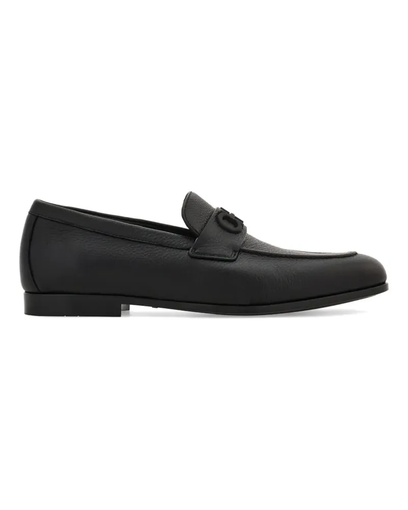 Ferragamo Loafer mit Gancini-Schnalle - Schwarz Schwarz