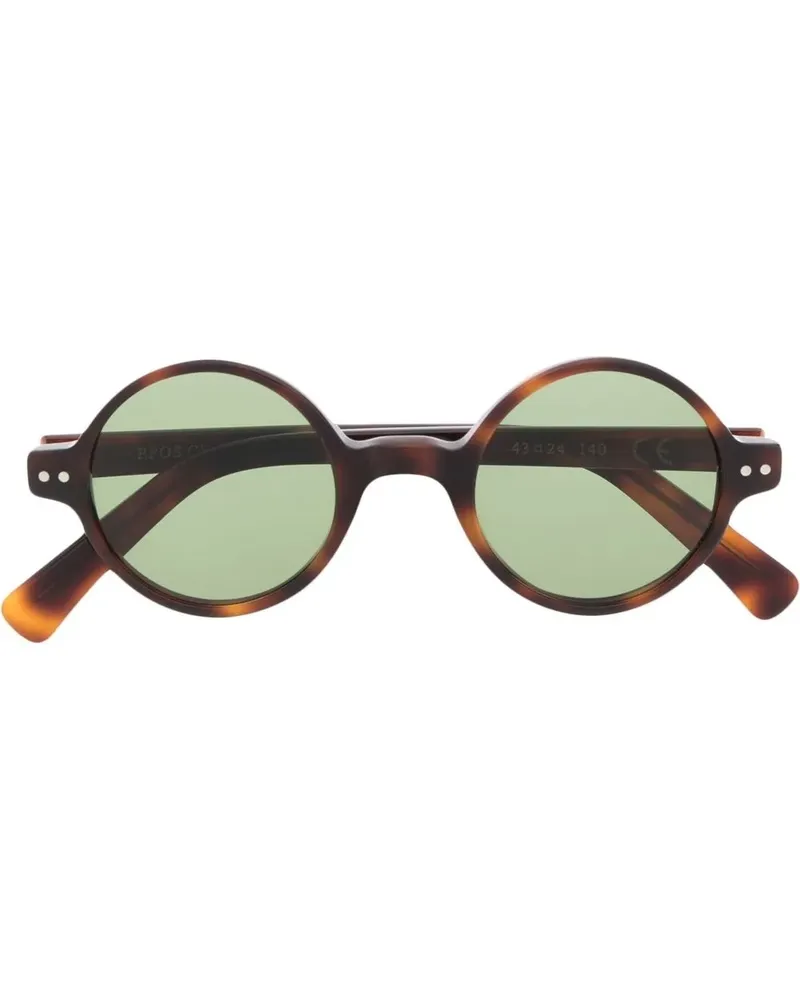EPOS Palladio Brille mit rundem Gestell - Braun Braun