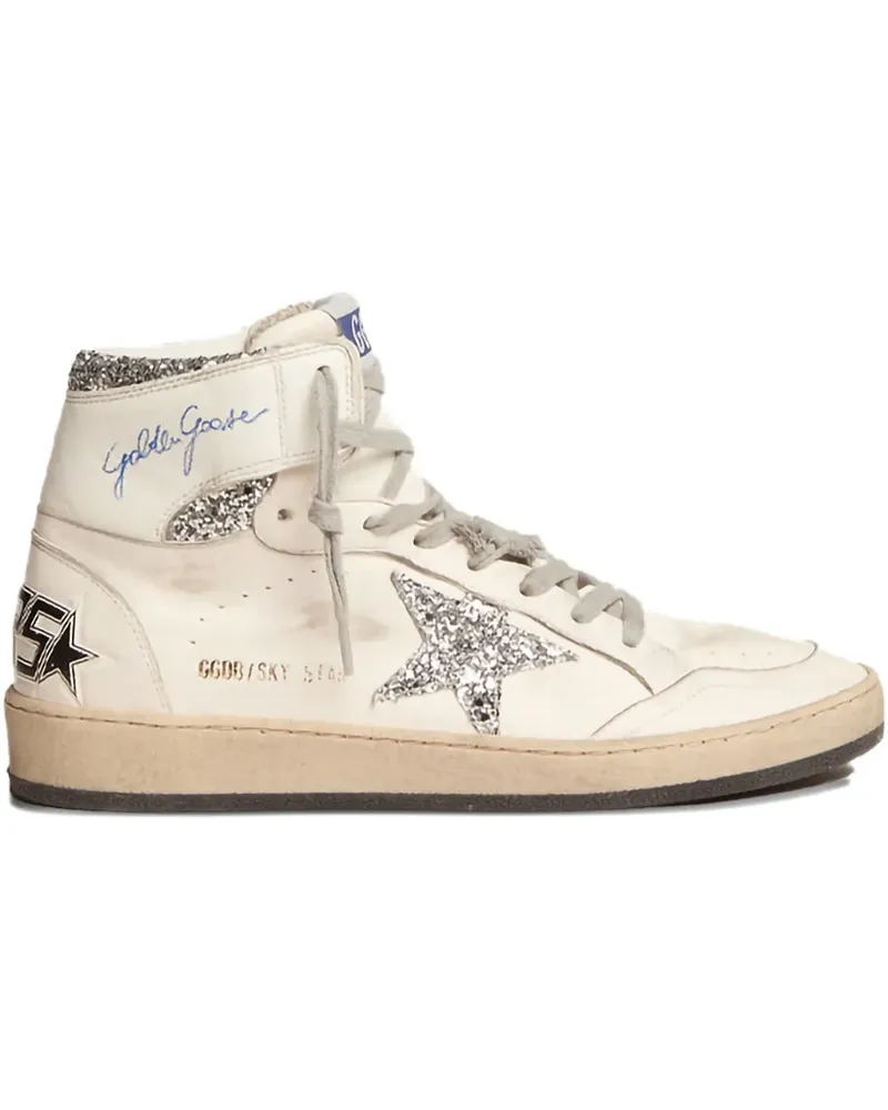 Golden Goose Sky-Star Sneakers - Weiß Weiß