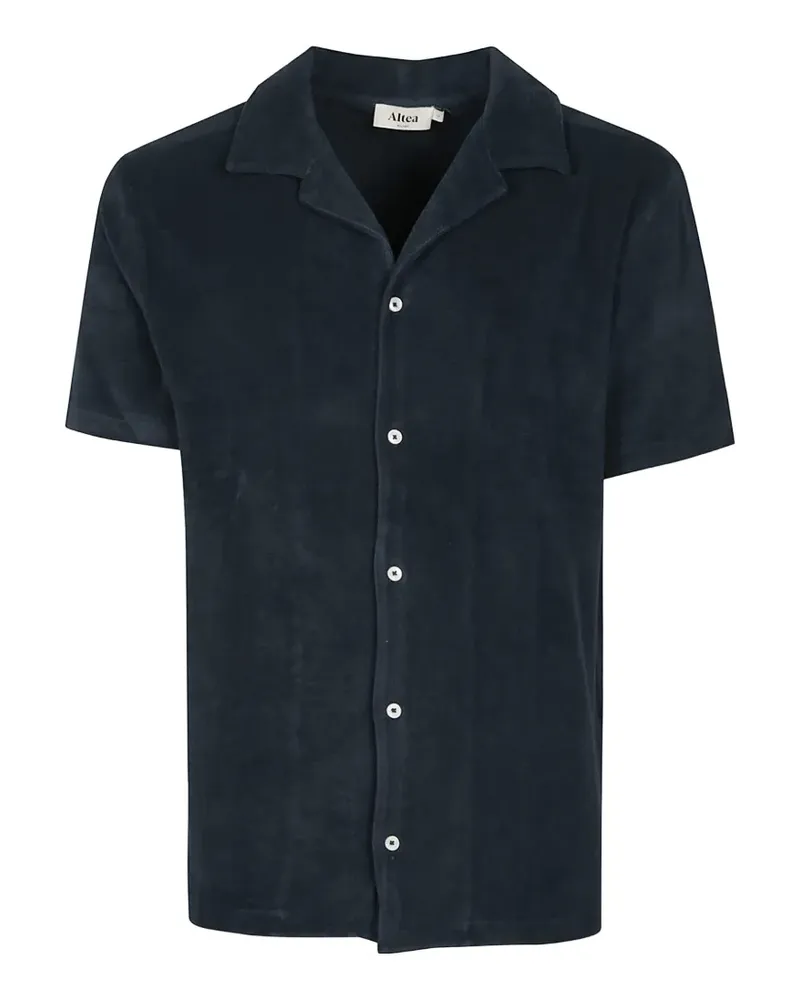 Altea short-sleeve towelling shirt - Blau Blau