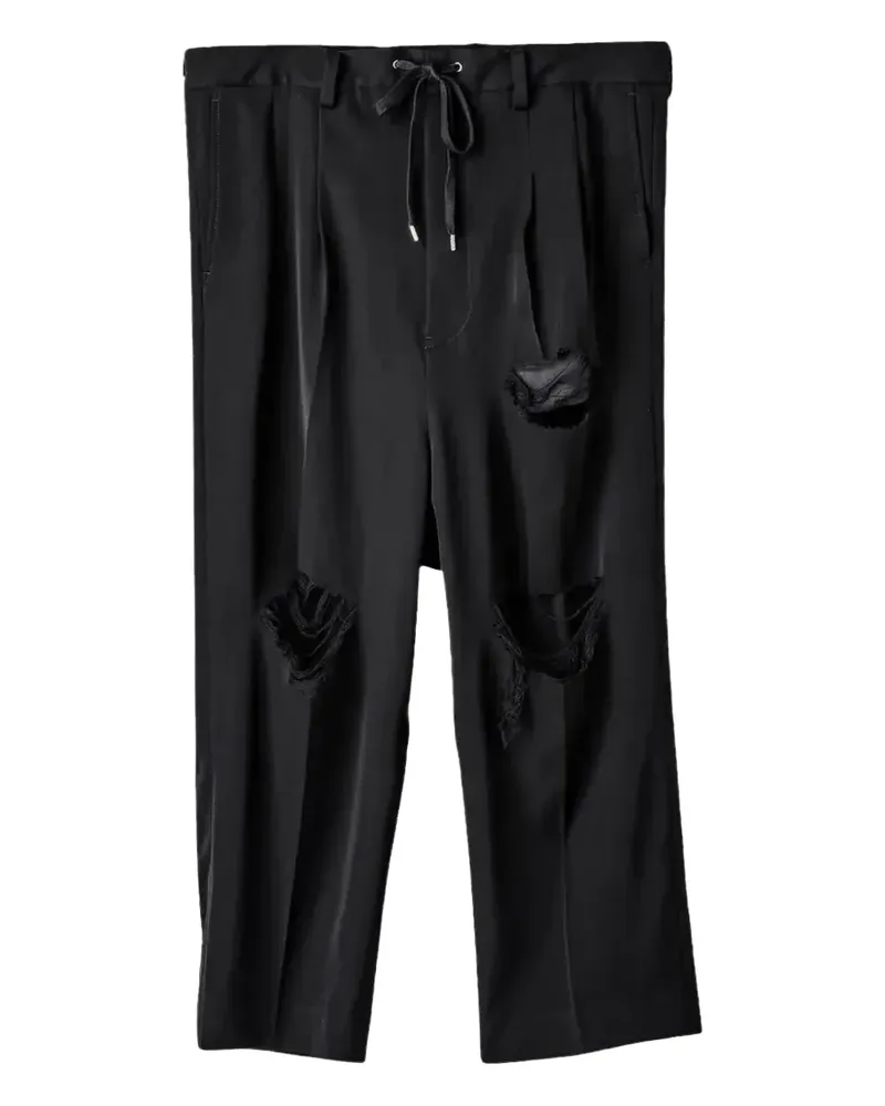 TheSoloIst Black" Hose mit Biesen - Schwarz Schwarz