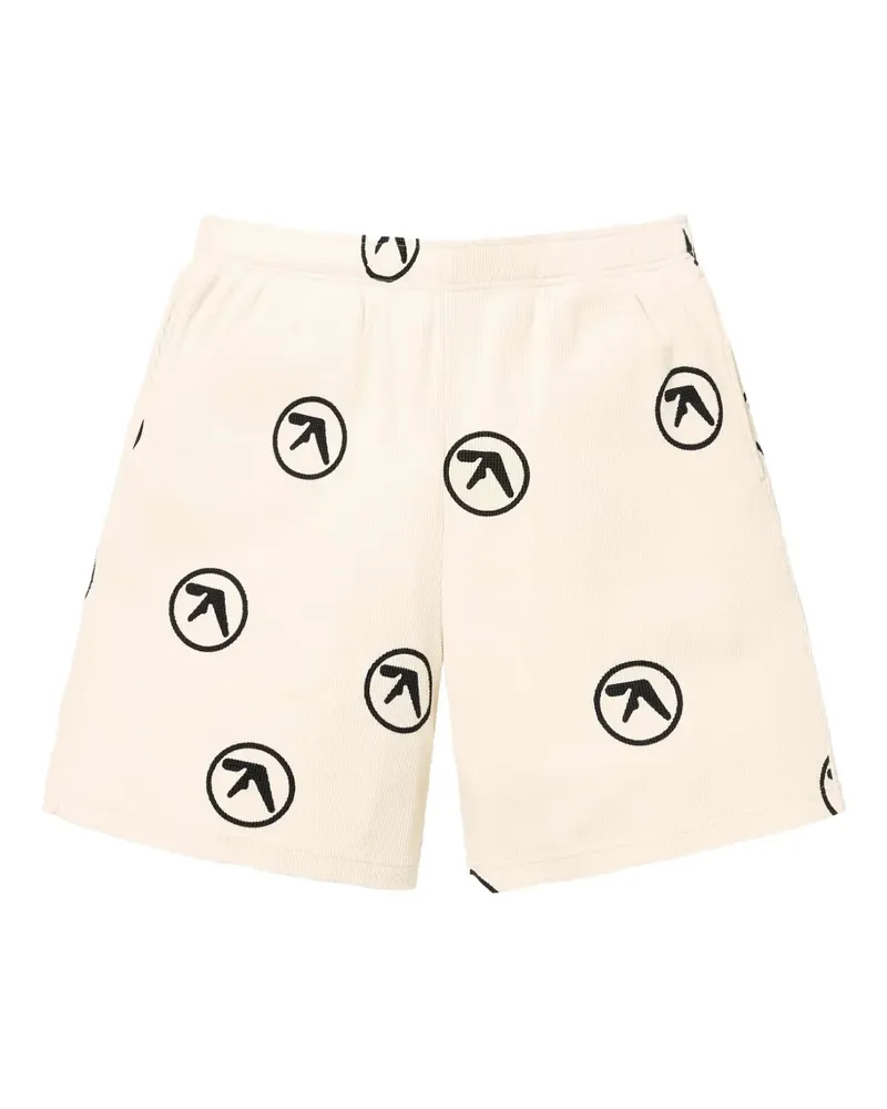 Supreme Being x Aphex Twin thermal shorts - Nude Nude