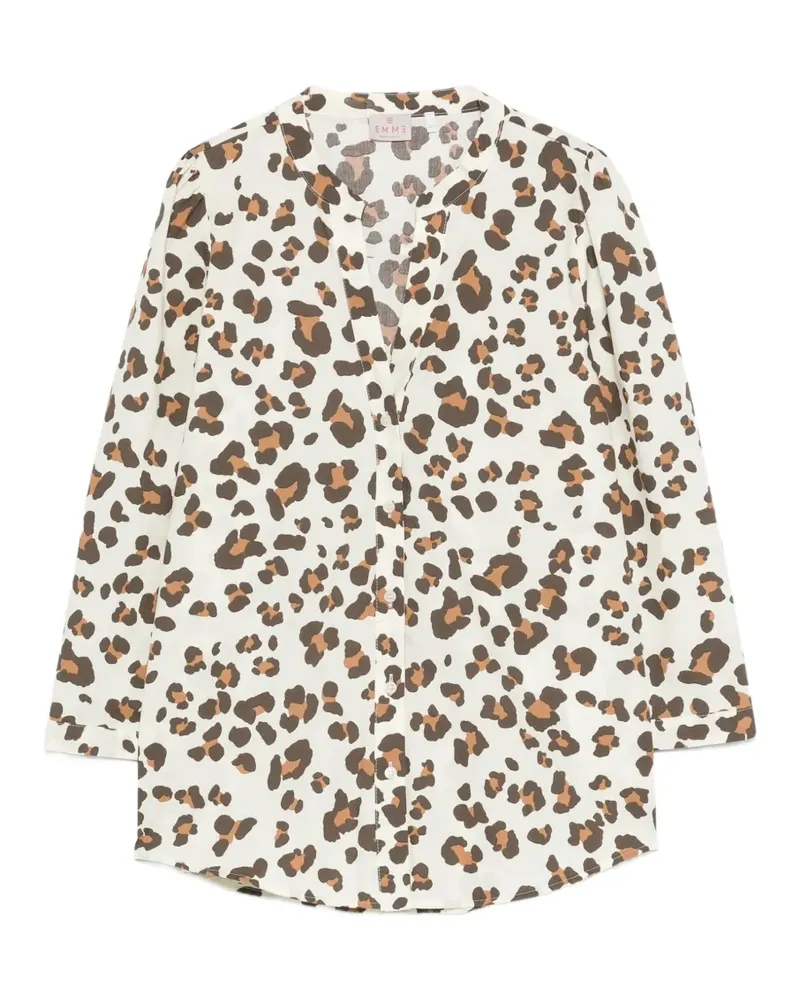 MARELLA Hemd mit Leoparden-Print - Nude Nude
