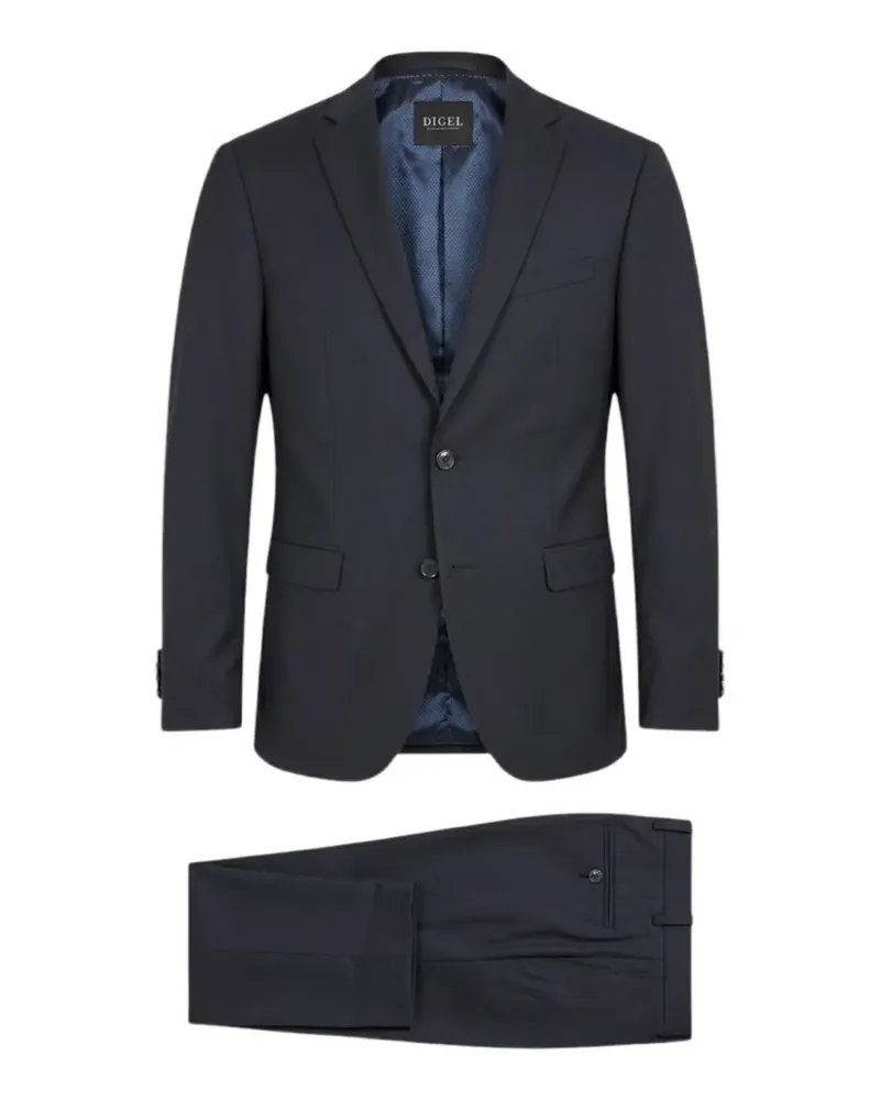 Digel single-breasted suit - Blau Blau