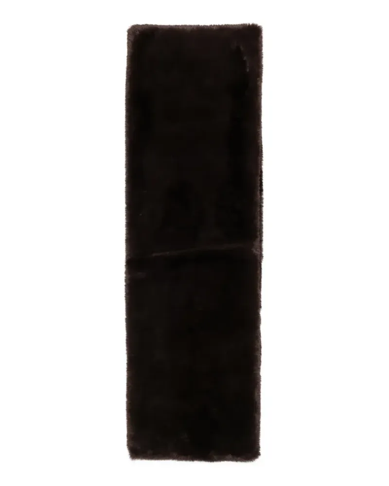Max Mara Schal aus Seide - Braun Braun