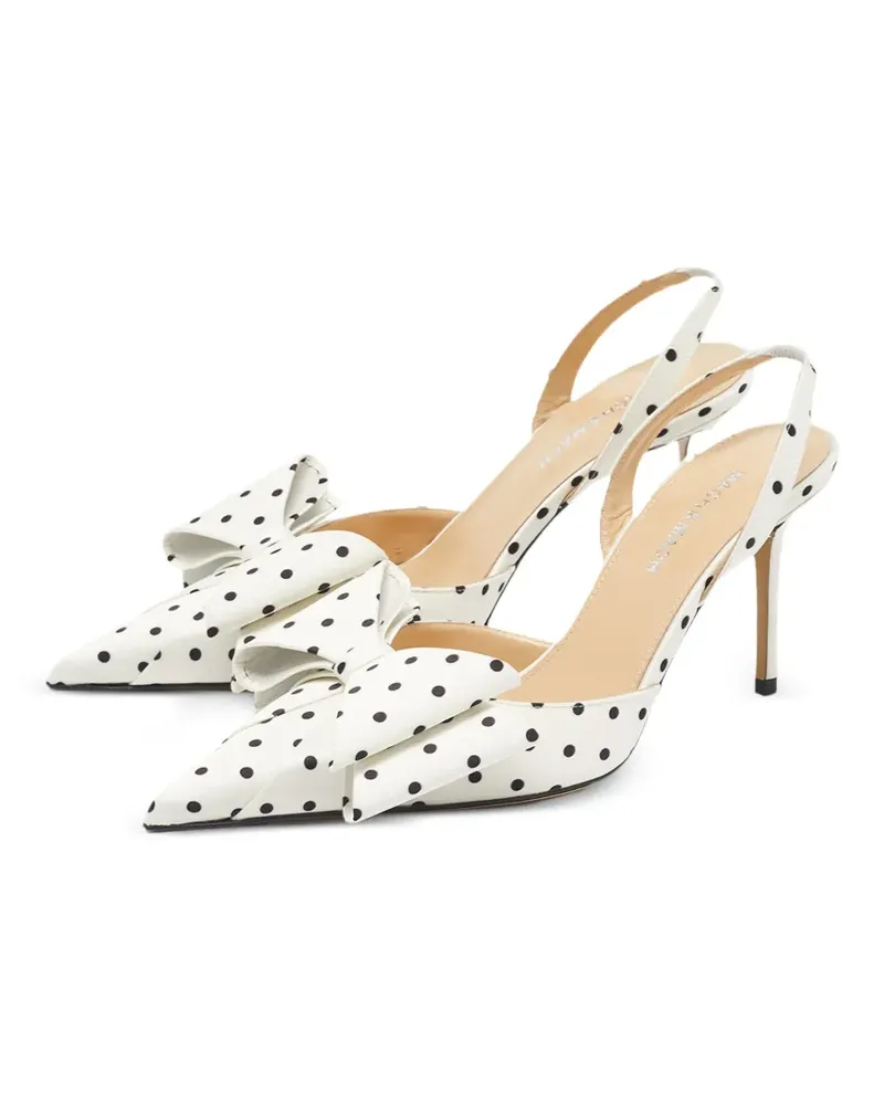 Mach & Mach Le Cadeau Slingback-Pumps - Weiß Weiß