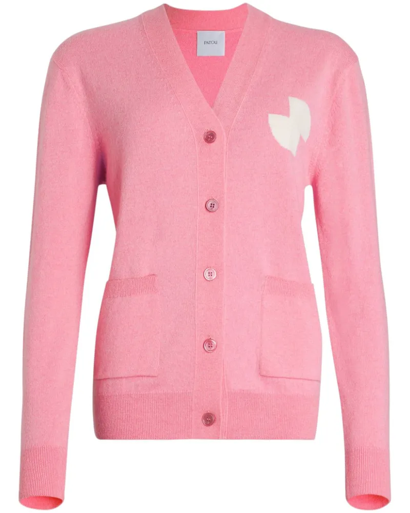Patou JP Cardigan - Rosa Rosa