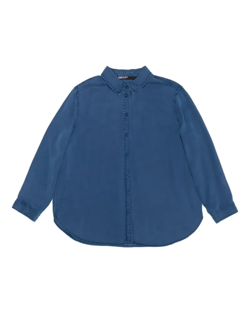 BIMBA Y LOLA long-sleeve denim shirt - Blau Blau