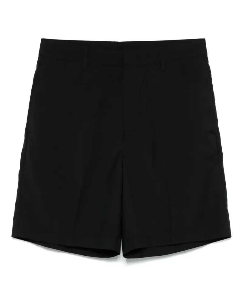 Emporio Armani Shorts aus Wolle - Schwarz Schwarz