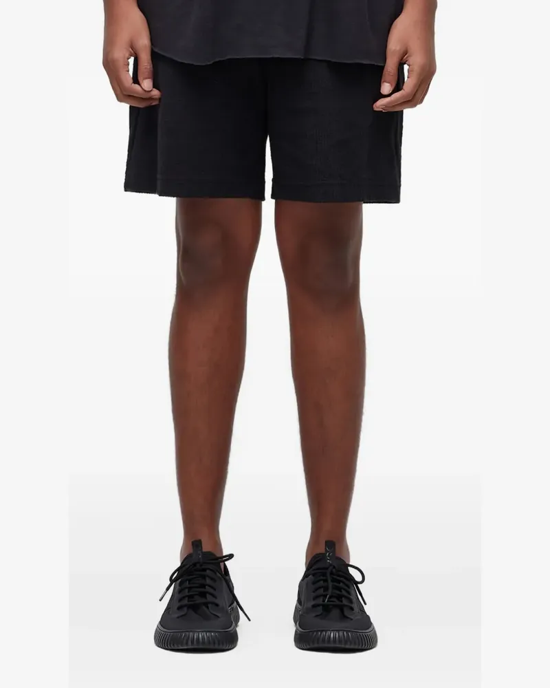 Osklen Gerippte Bermudas - Schwarz Schwarz