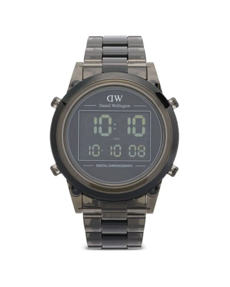 Daniel Wellington Retro Digital 42mm - Schwarz Schwarz