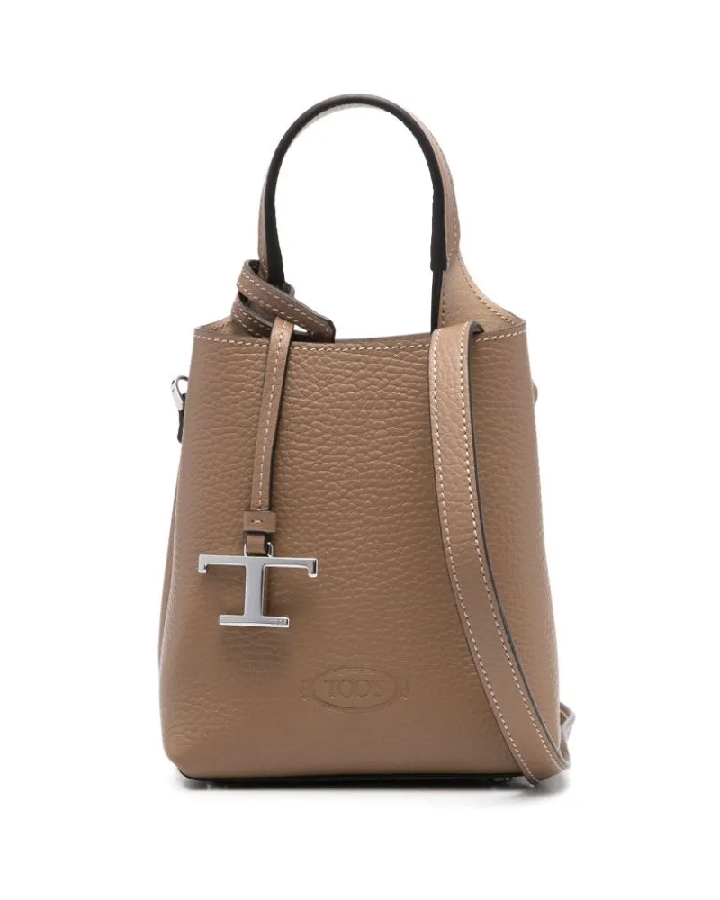 TOD'S Mini Umhängetasche - Braun Braun