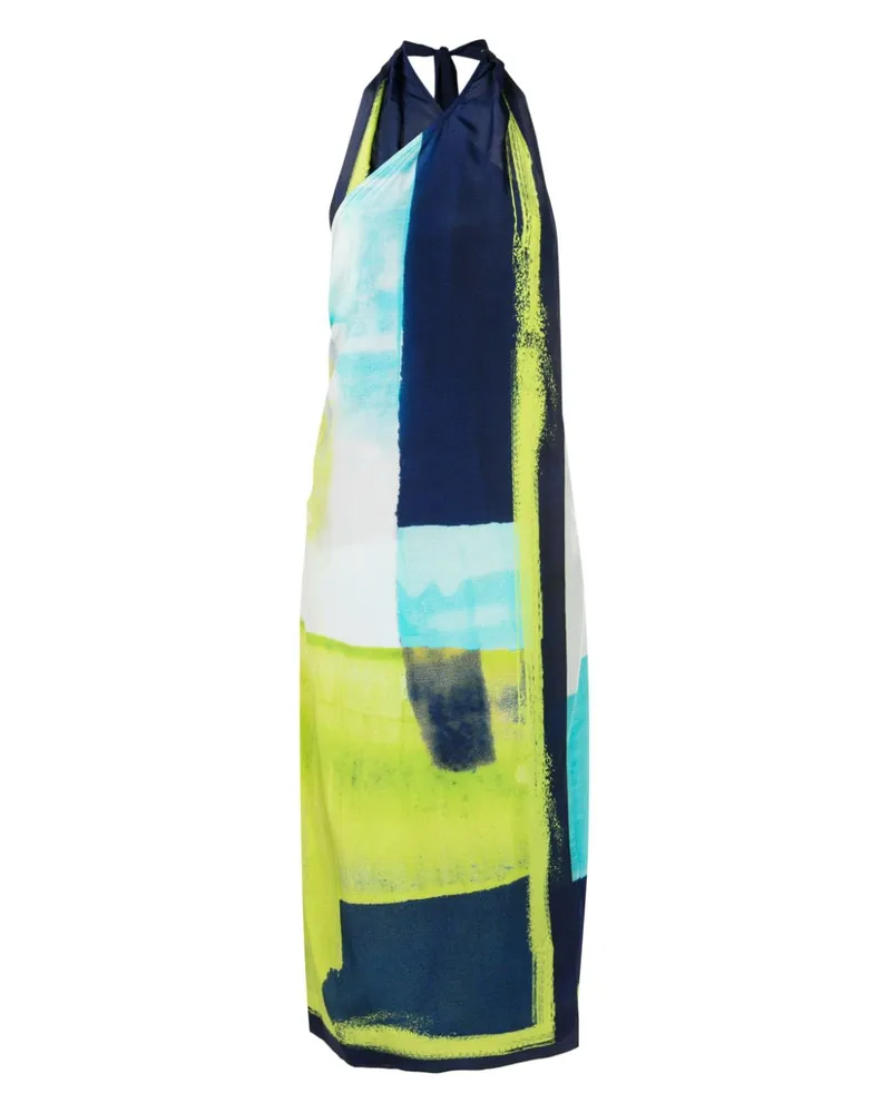 Lenny Niemeyer Midikleid mit abstraktem Print - Grün Grün
