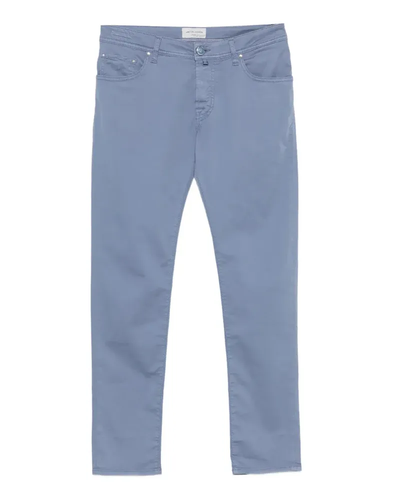 Jacob Cohën Nick zip-up slim jeans - Blau Blau
